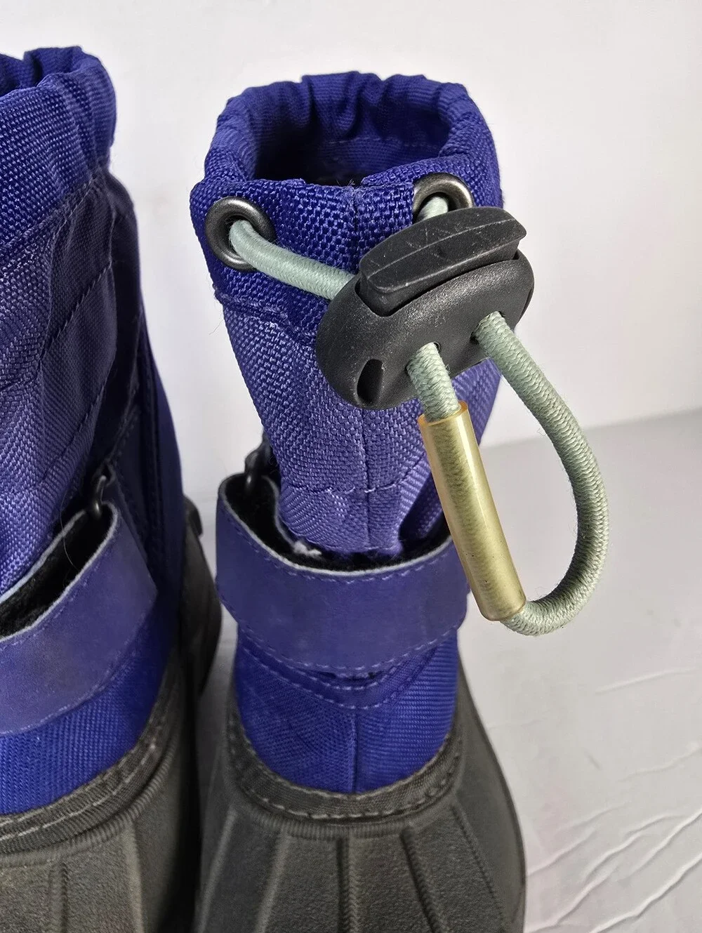 Columbia Kids Unisex Blue and Grey Waterproof Insulated Snow Boots Size 6Toddler